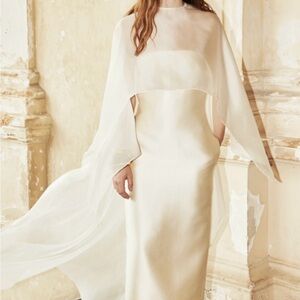 Chic Cream Wedding Dress